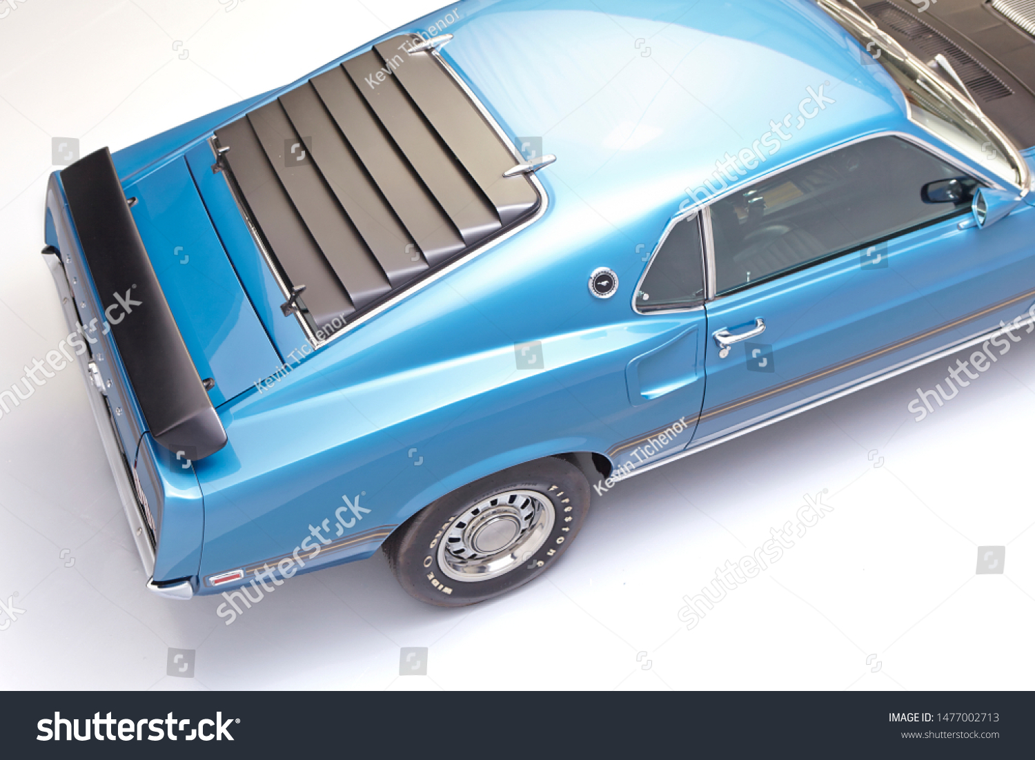 1969 mustang rear window louvers