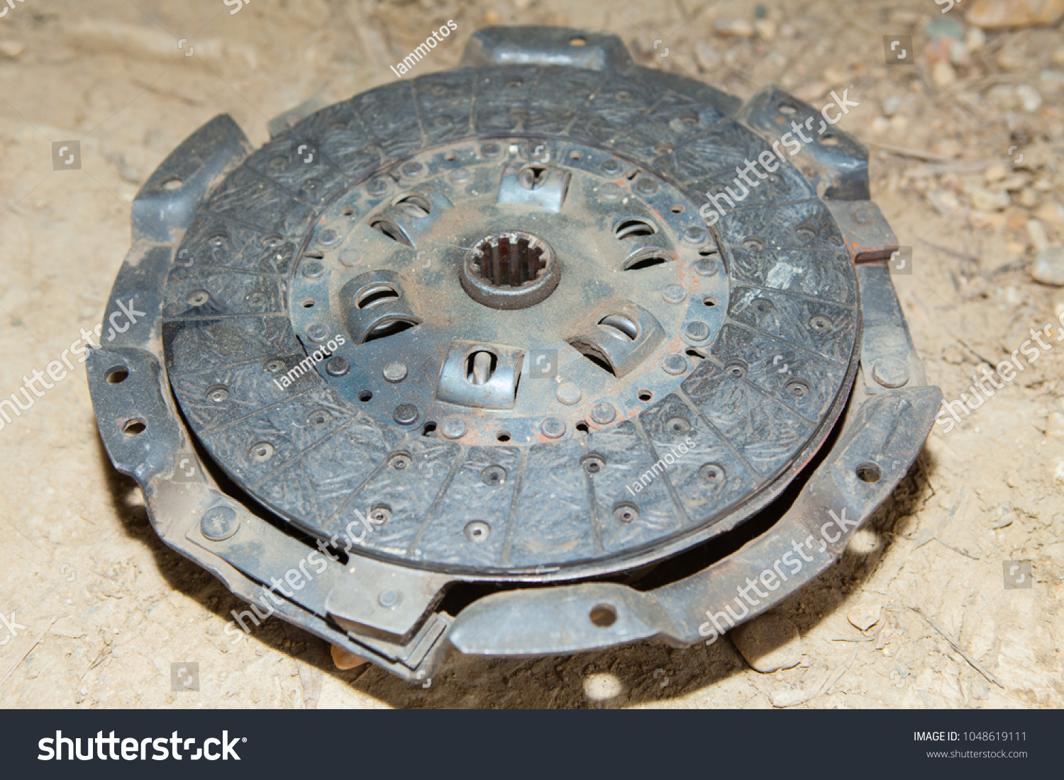 Forklift Series Car Clutch Objects Stock Image 1048619111