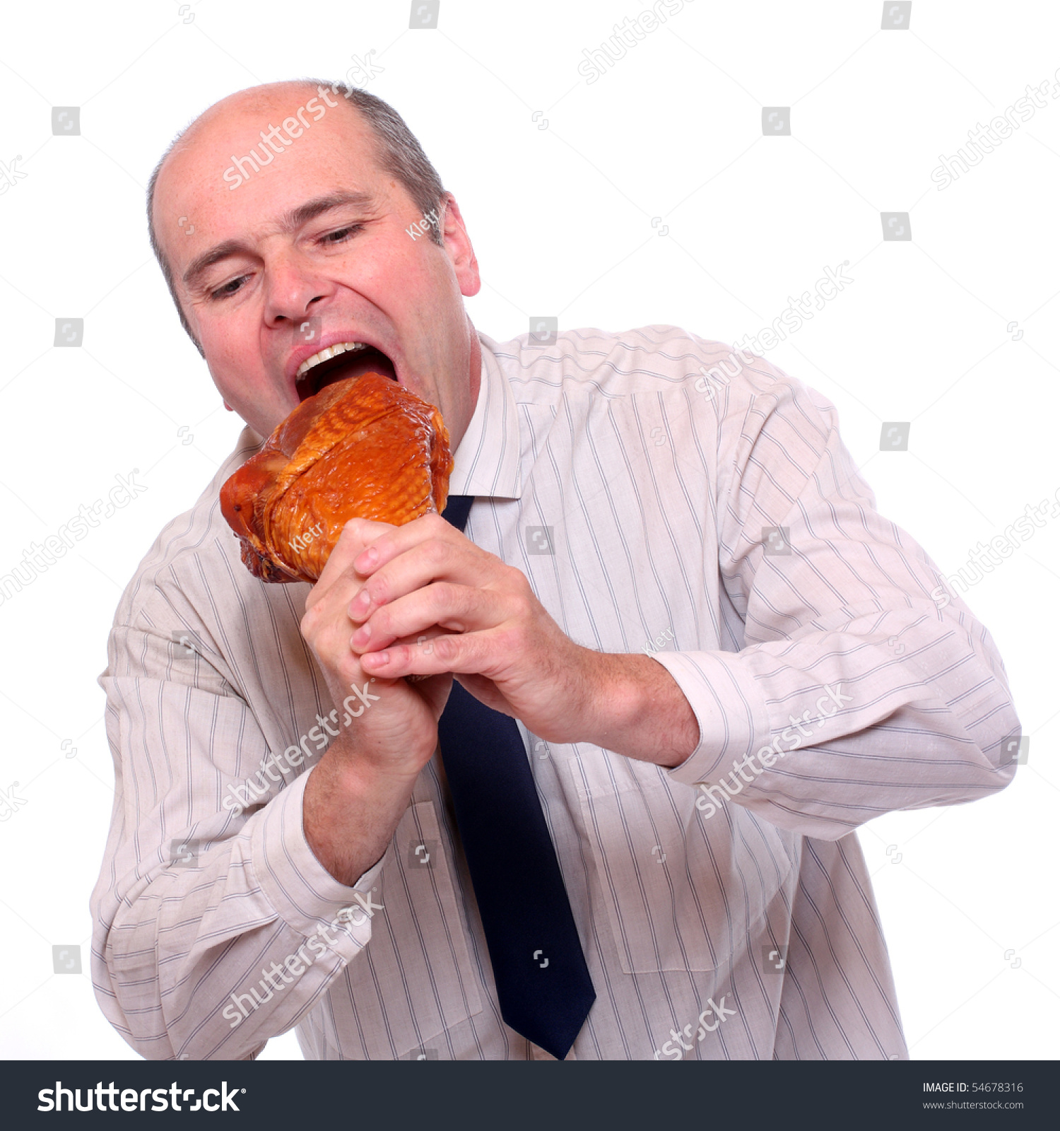 Image result for eating ham clipart