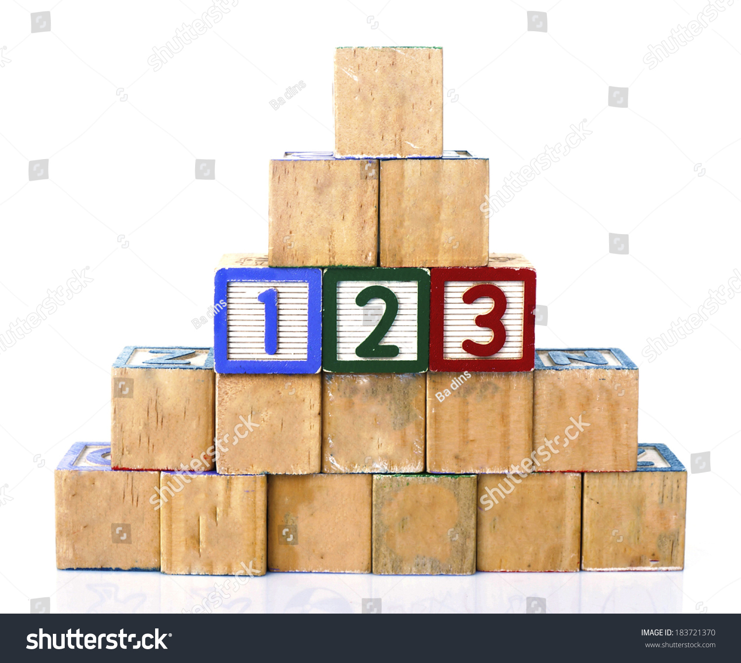 123 Alphabet Wooden Word Blocks Isolated Stock Photo 183721370 123 Alphabet Wooden Word Blocks Isolated Stock Photo 183721370