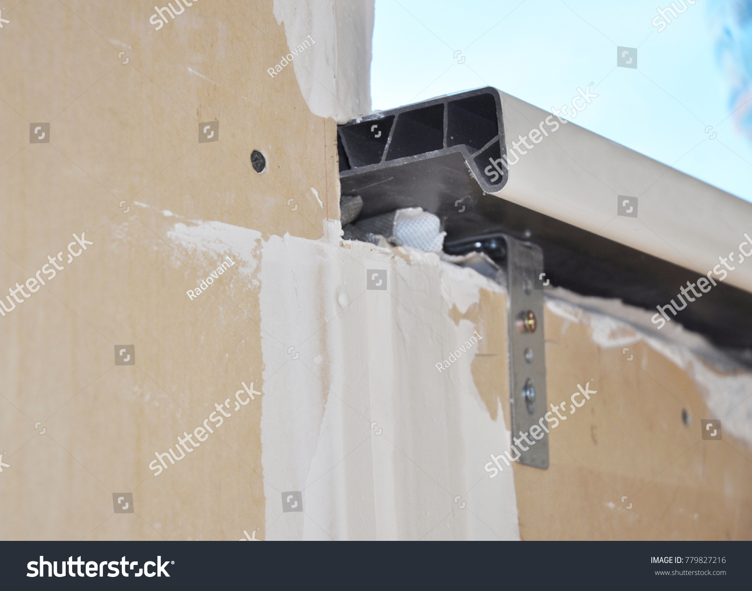 Installing Interior Window Sill Insulation Interior Stock Photo Edit Now 779827216