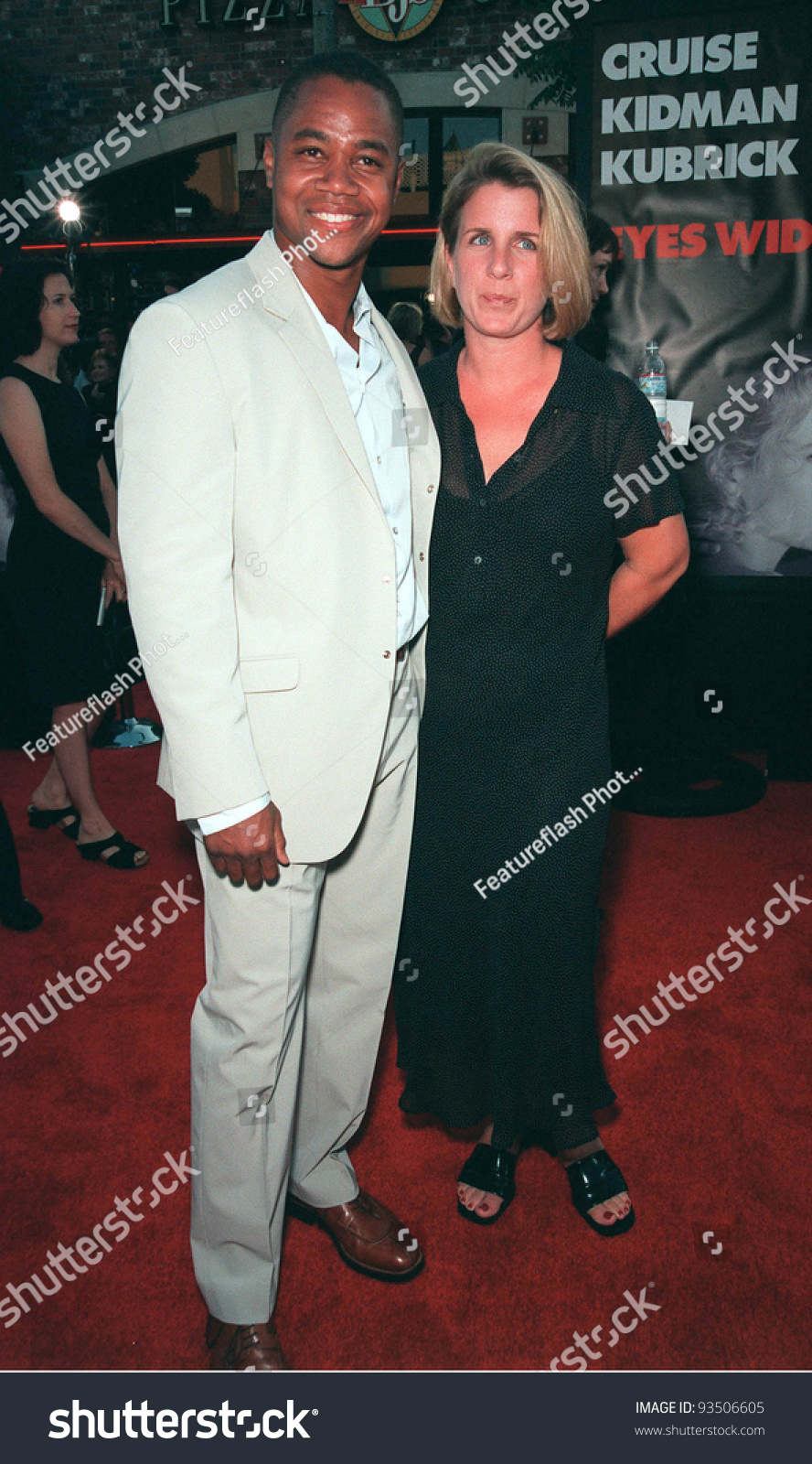 13jul99 Actor Cuba Gooding Jr Wife Stock Photo Edit Now 93506605