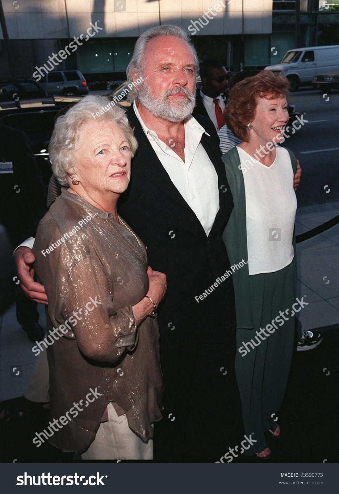 10jul98 Actor Sir Anthony Hopkins Wife Stock Photo 93590773 | Shutterstock