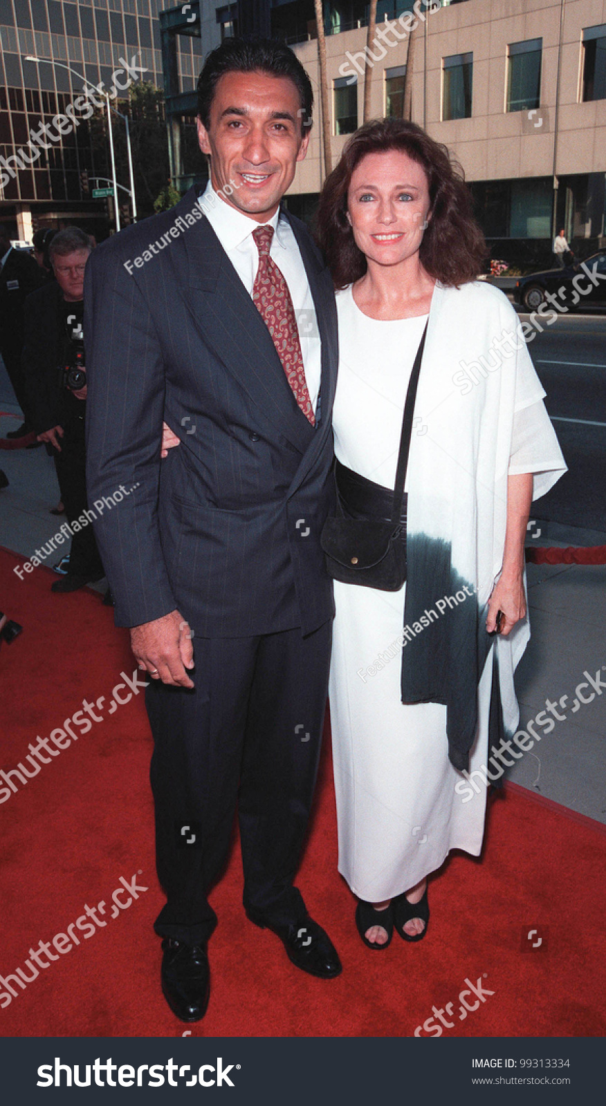 27jul99: Actress Jacqueline Bisset & Boyfriend Emin Boztepe At The ...