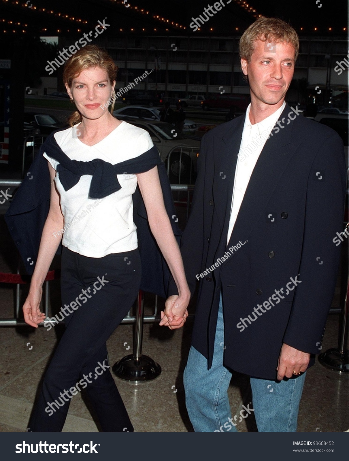 21jul97 Actress Rene Russo Husband World Stock Photo 93668452 ...