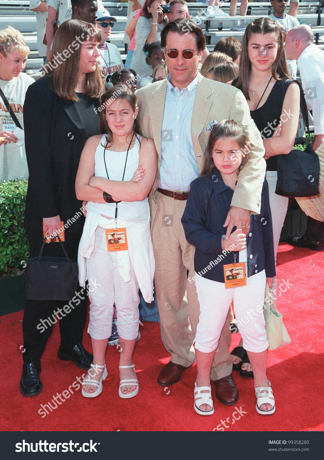 12jun99: Actor Andy Garcia & Family At The World Premiere In Hollywood ...