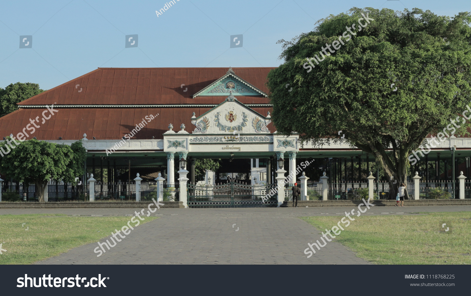 June 2018 Yogyakarta Indonesia Gate Keraton Stock Photo 1118768225 ...