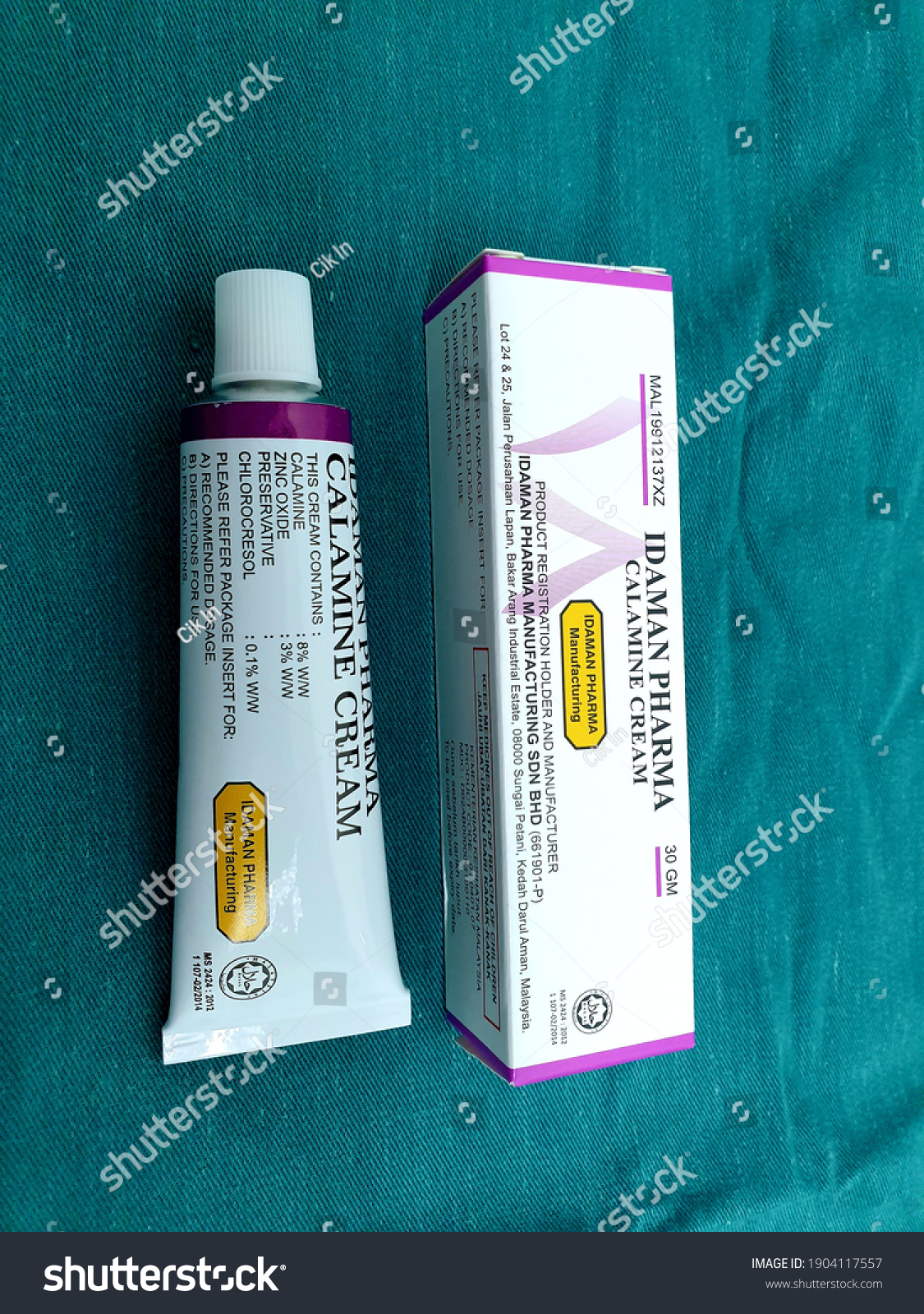 2812021 Kuala Lumpur Malaysia Calamine Cream Stock Photo (Edit Now 