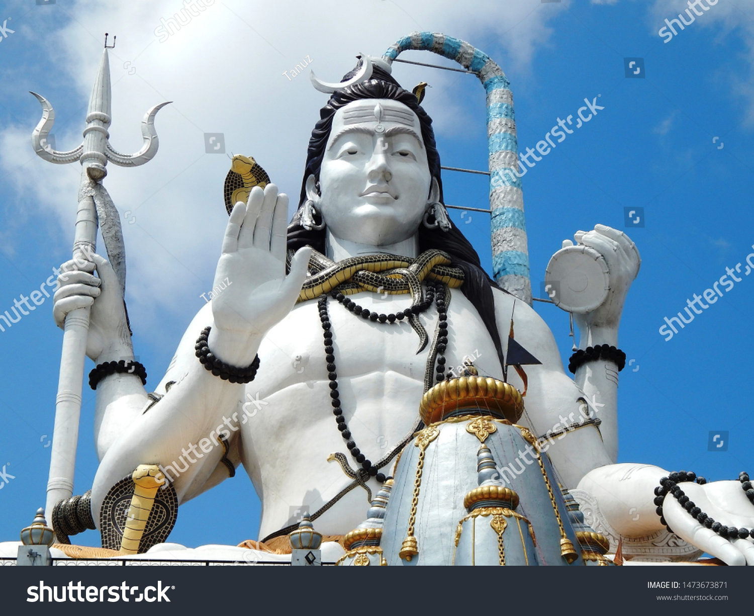 Lord Shiva Giving Blessings Stock Photo 1473673871 | Shutterstock