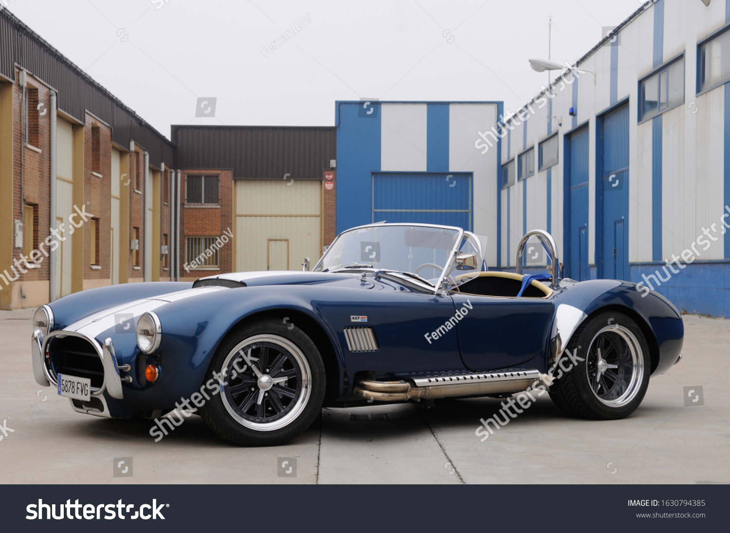 Madrid Ac Cobra Angloamerican Sports Stock Photo Edit Now