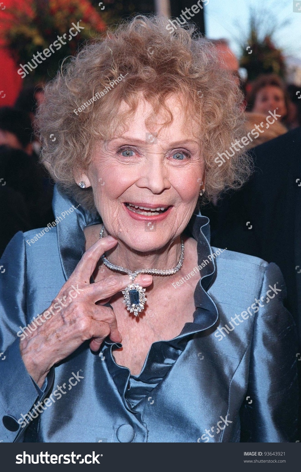 23mar98: Actress Gloria Stuart At The 70th Academy Awards. Stock Photo ...