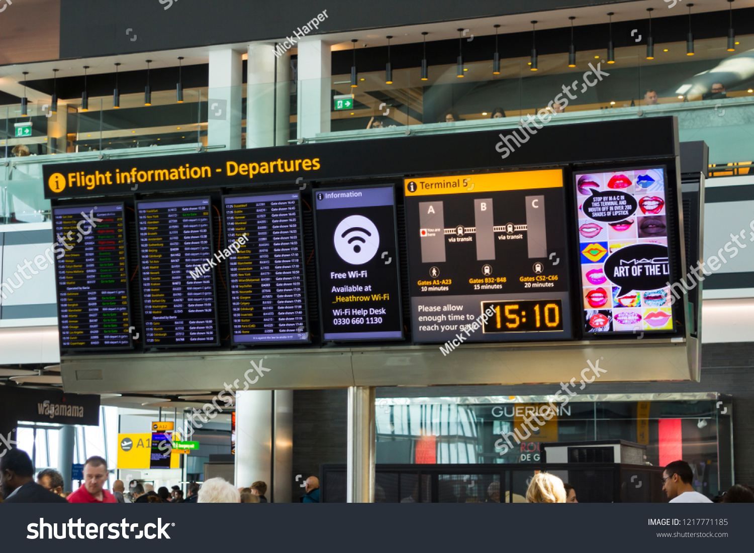 2 May 2018 Large Flight Information Stock Photo Edit Now 1217771185