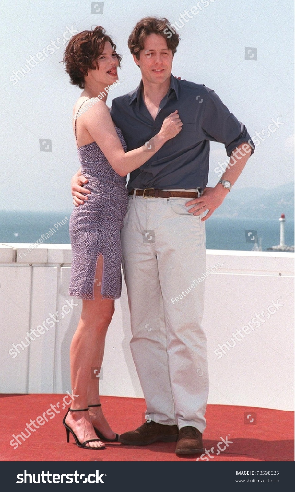 15may98 Actor Hugh Grant Actress Jeanne Stock Photo 93598525 - Shutterstock