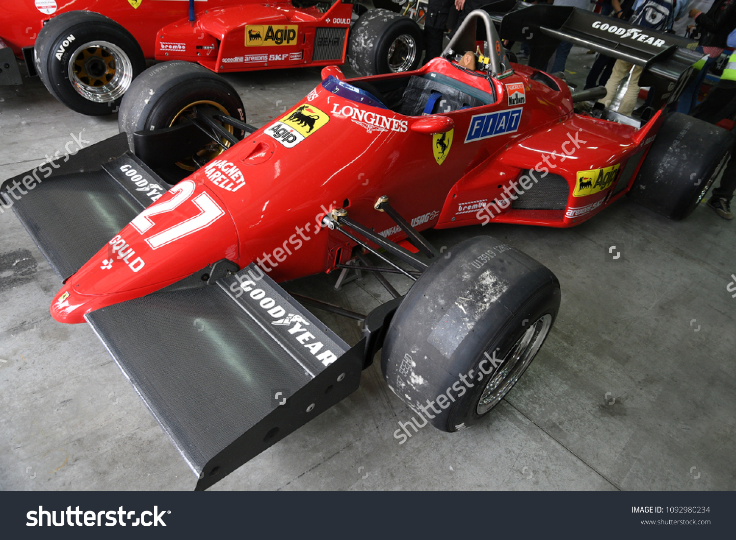 6 May 2018 Historic 1984 Ferrari Sports Recreation Stock Image 1092980234