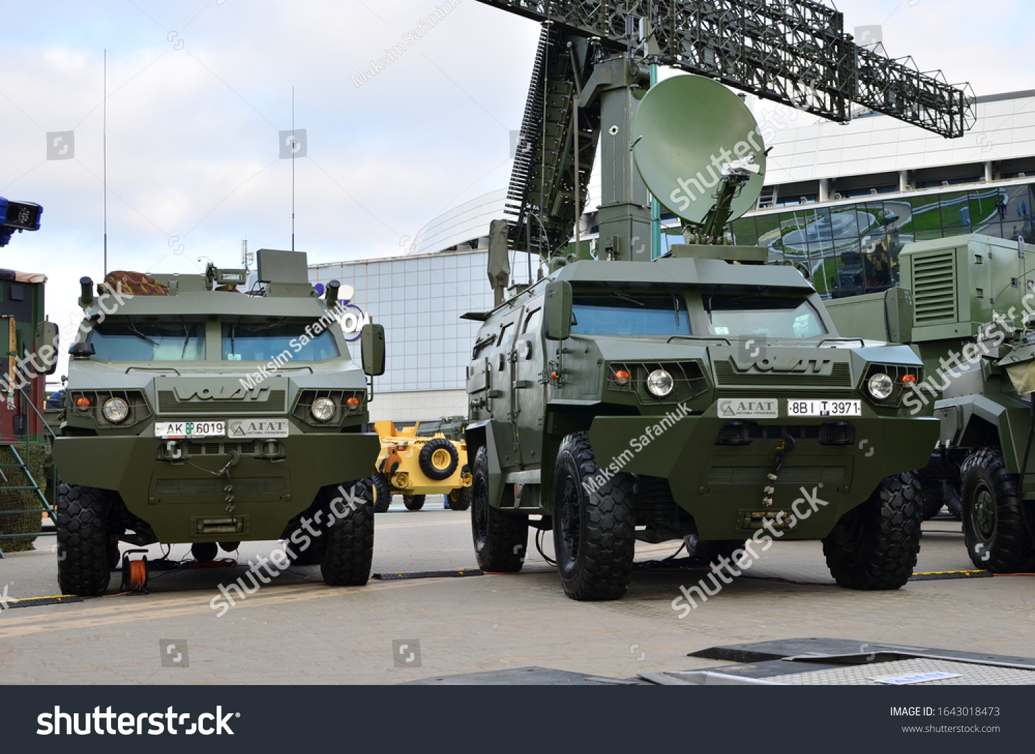 13052019 Minsk Military Exhibition Milex2019 Brdm4b Stock Photo (Edit ...