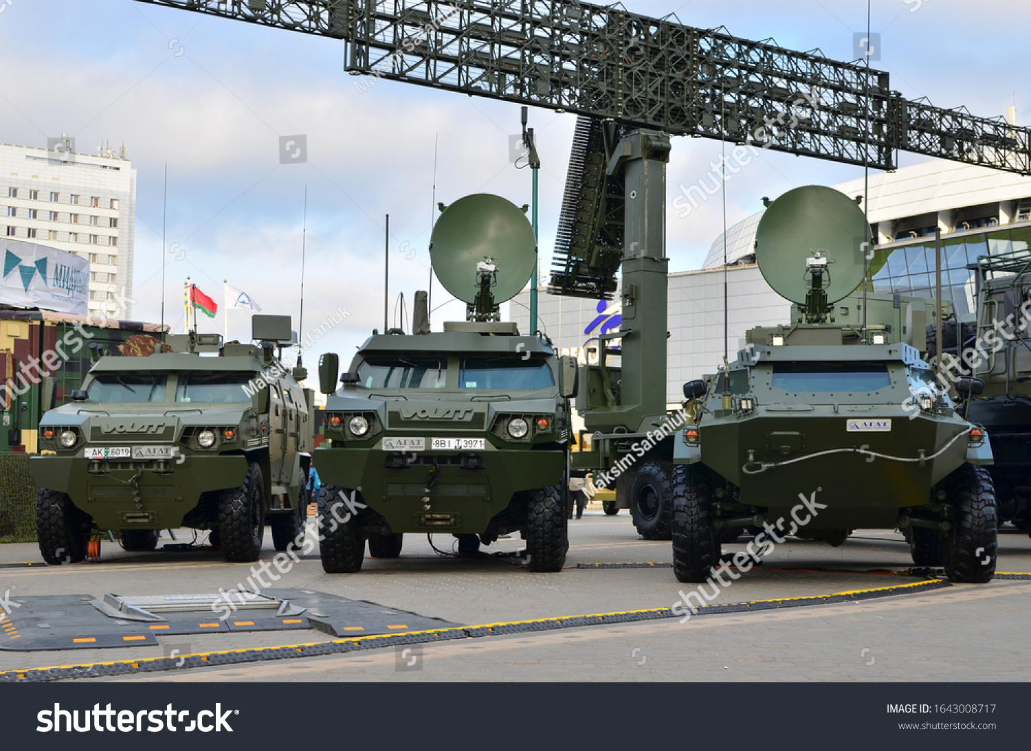 13052019 Minsk Military Exhibition Milex2019 Mrap Stock Photo (Edit Now ...