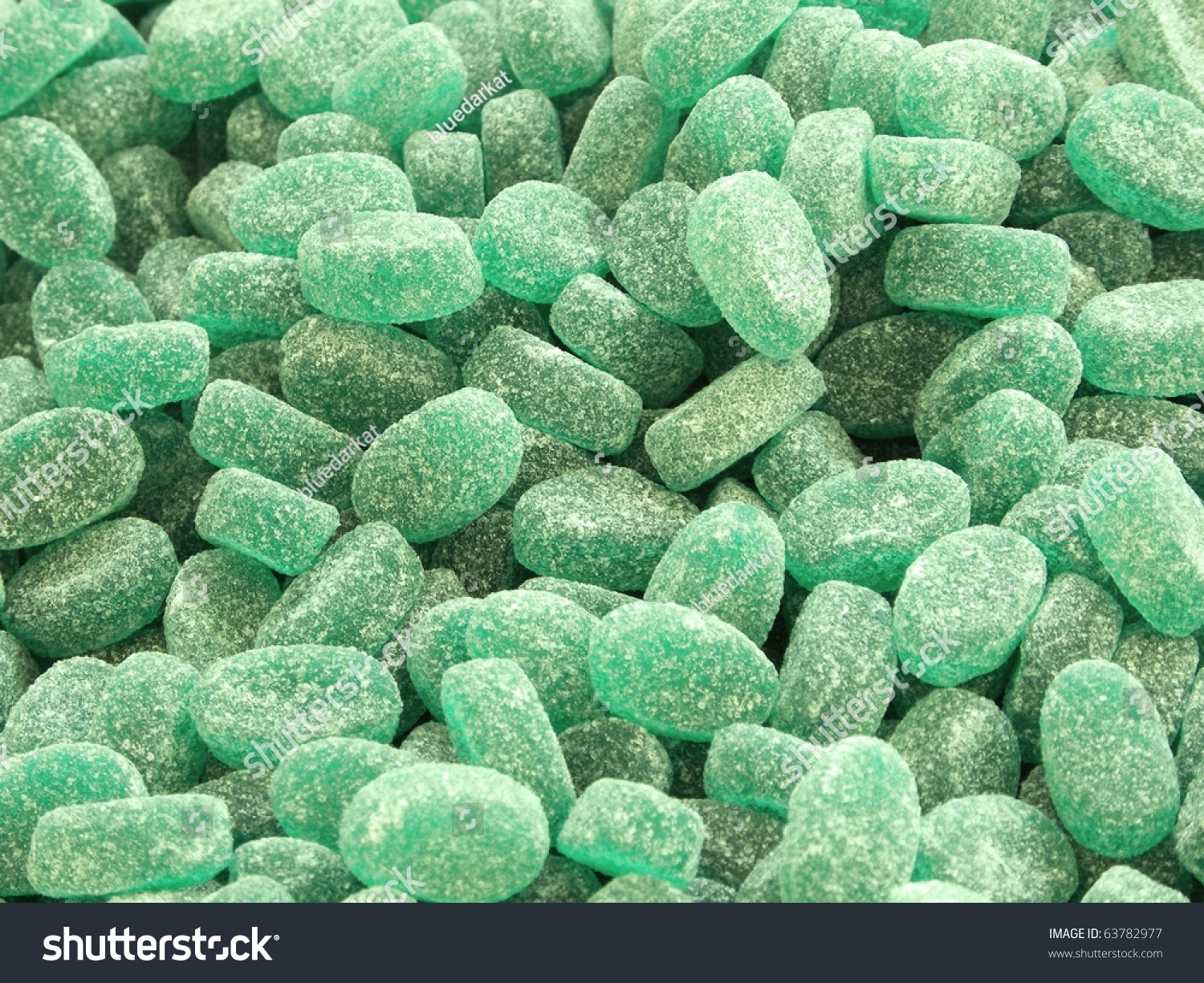 Mint Jelly Candies Stock Photo 63782977 : Shutterstock