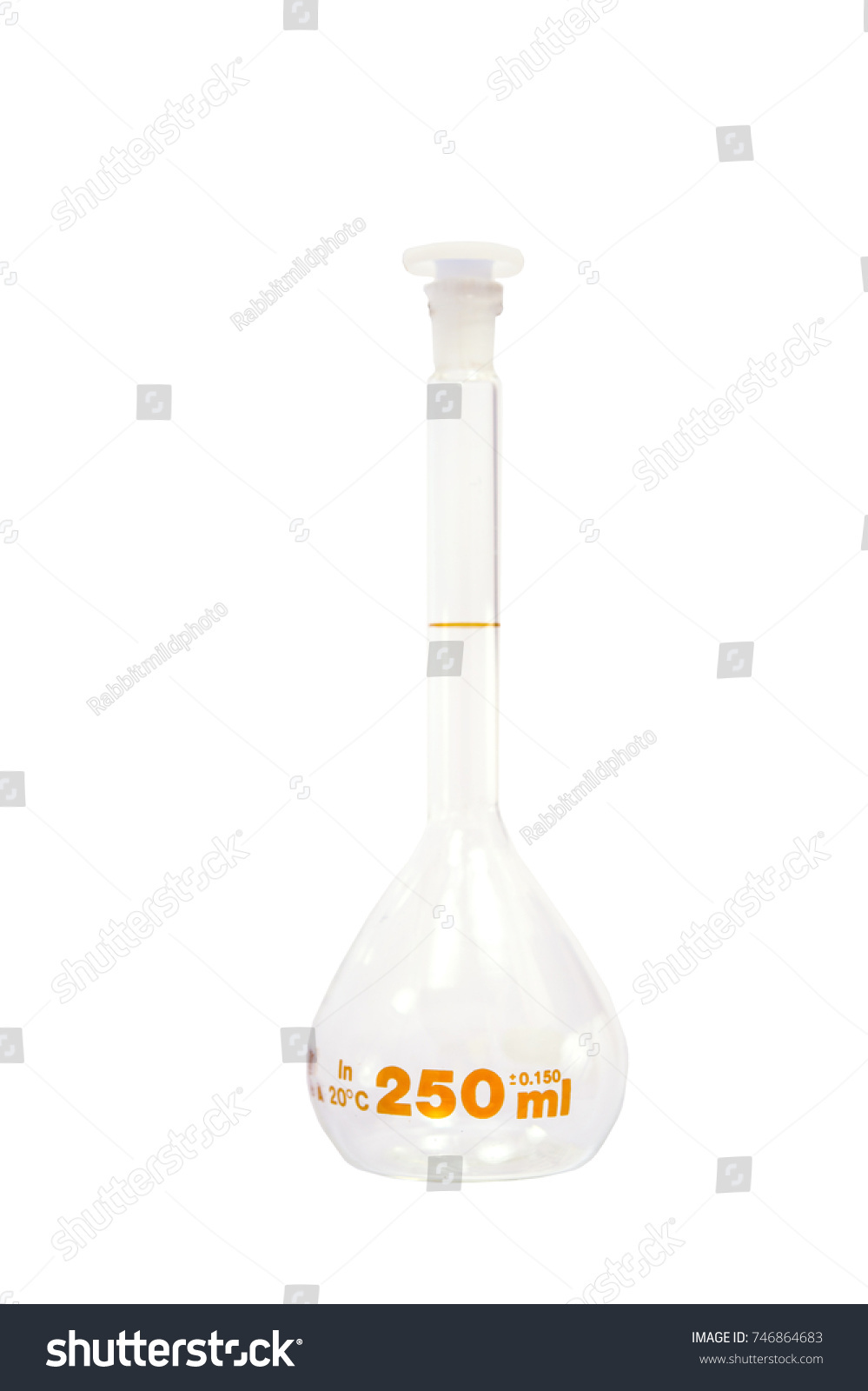 250 Ml Volumetric Flask Used Prepare Stock Photo 746864683 Shutterstock