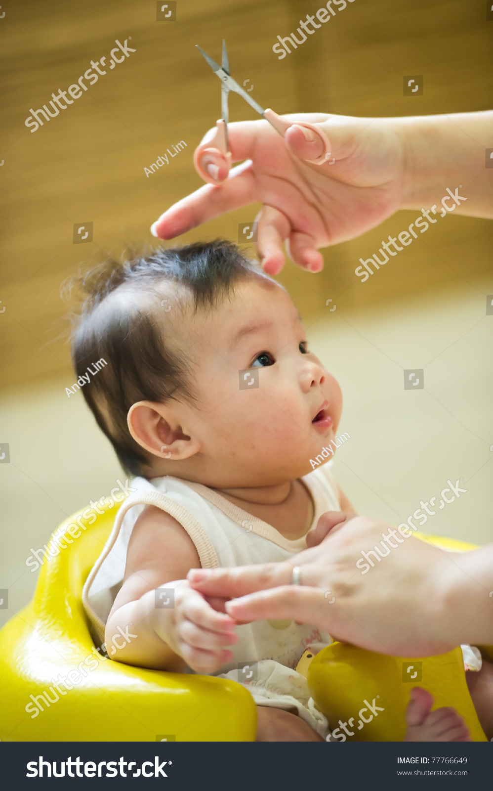 6 Month Old Asian Baby Girl Stock Photo Edit Now 77766649