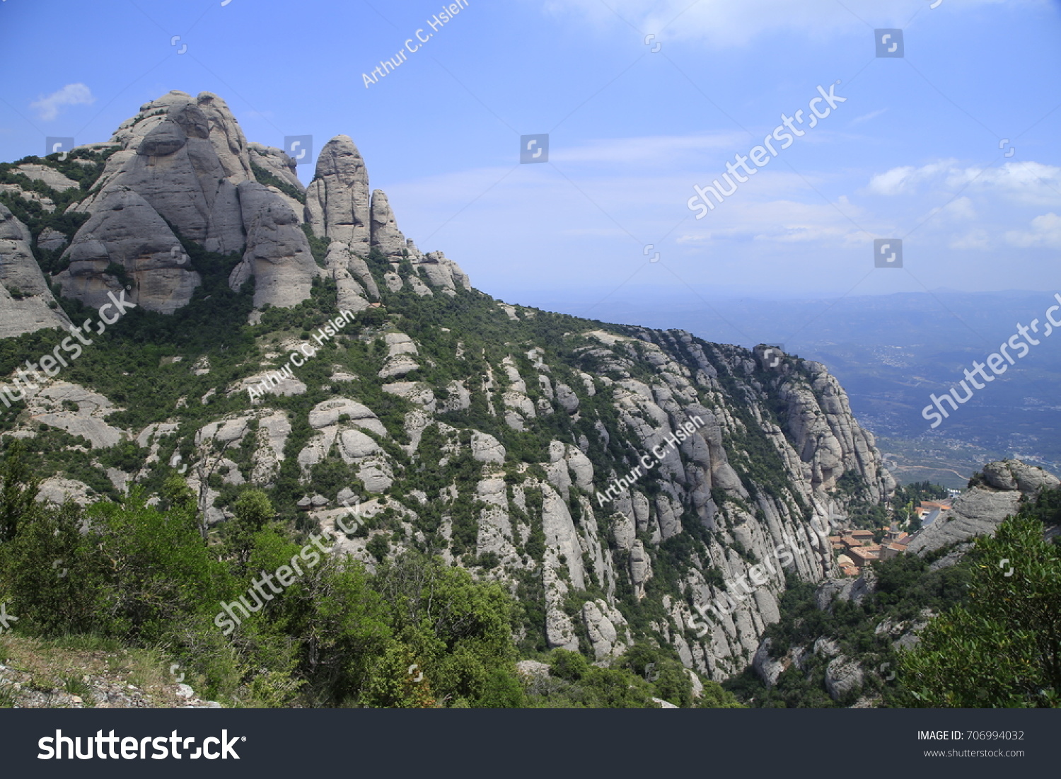 Mt Montserrat Catalonya Spain Stock Photo Edit Now