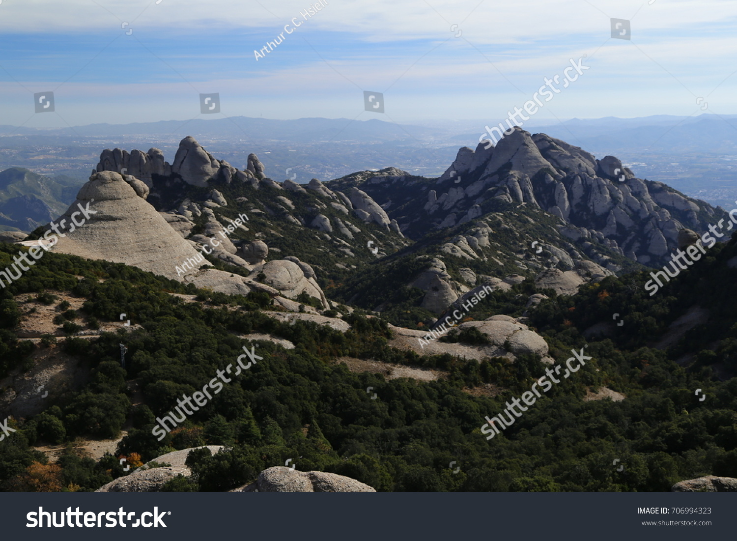 Mt Montserrat Catalonya Spain Stock Photo Edit Now