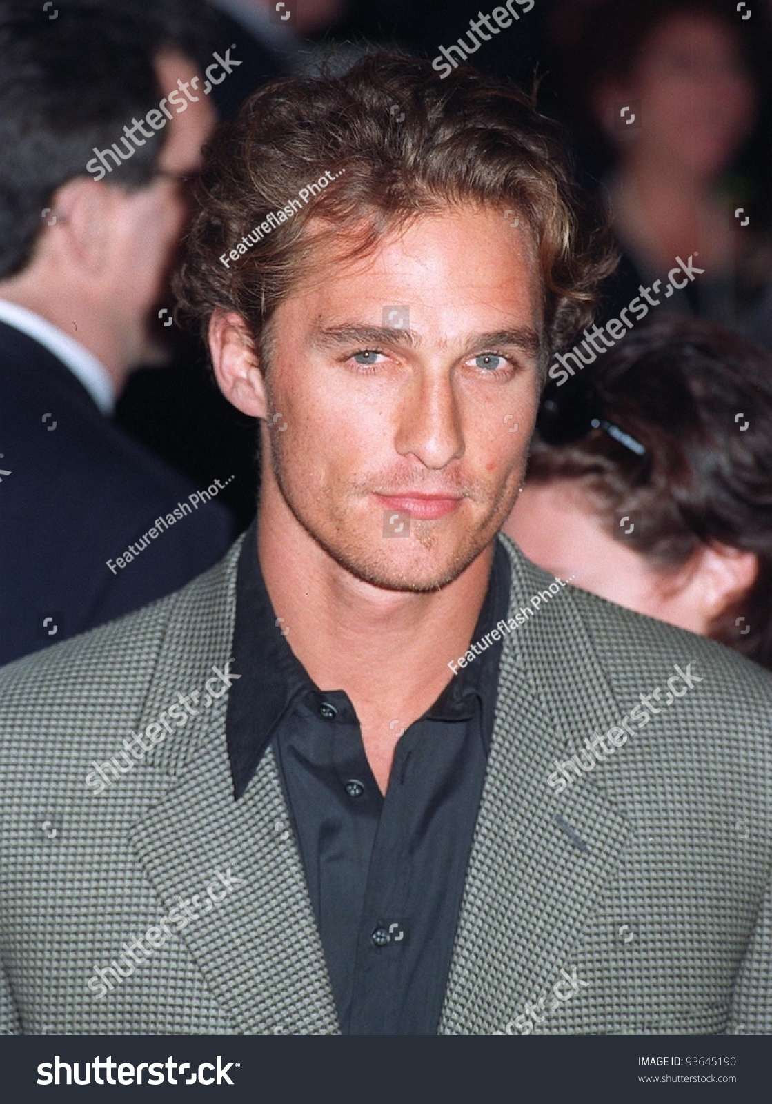 06oct97 Actor Matthew Mcconaughey Premiere Los Stock Photo (Edit Now ...