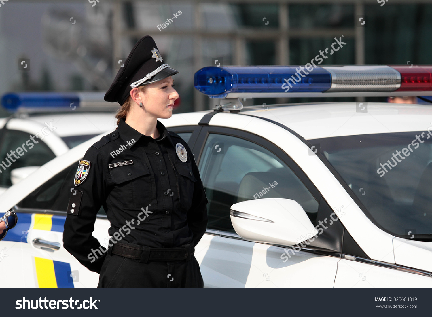 6oct15 Boryspil Ukraine A Patrol Police Stock Photo Edit Now