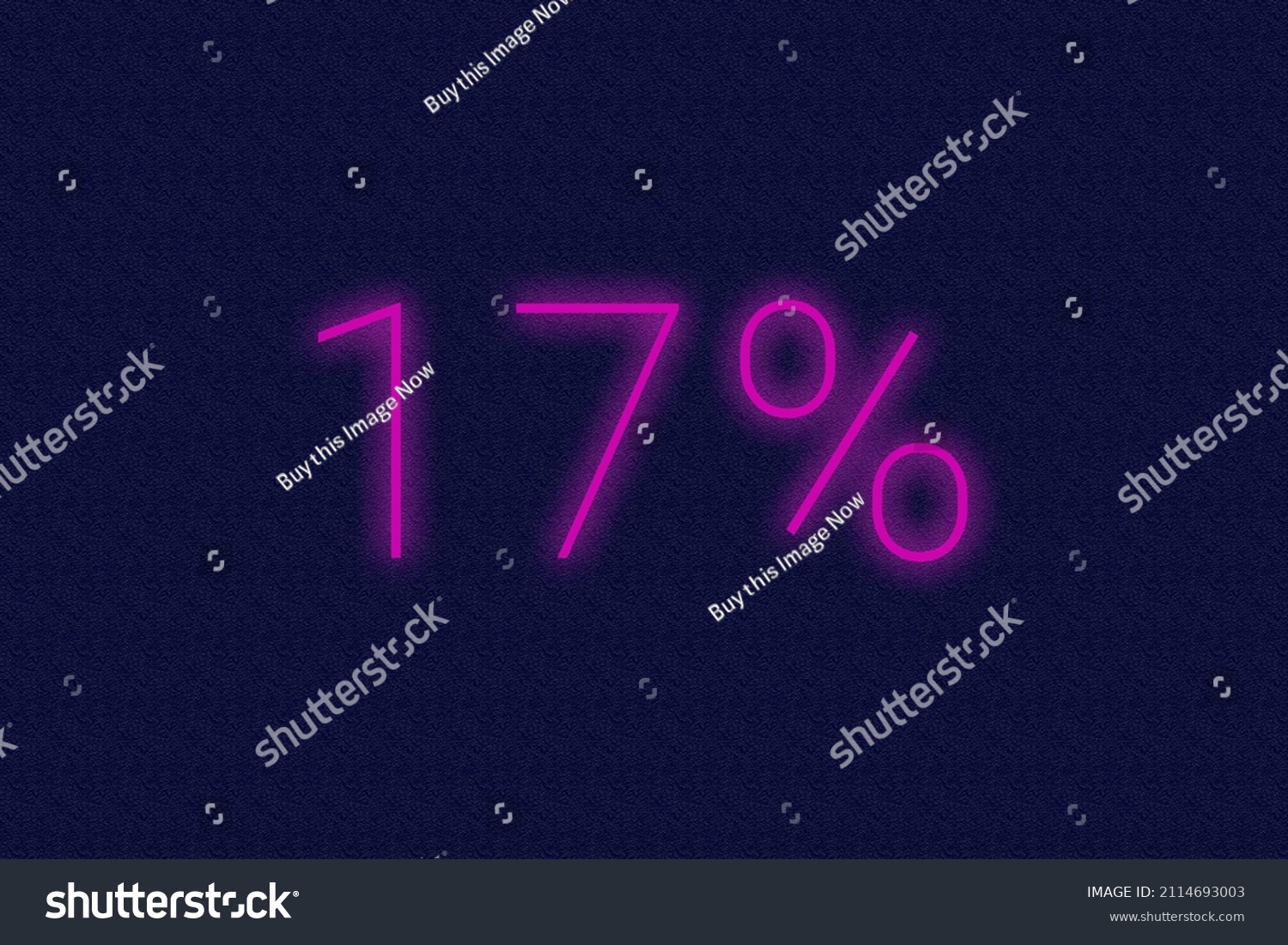 17-percent-logo-seventeen-percent-neon-stock-illustration-2114693003