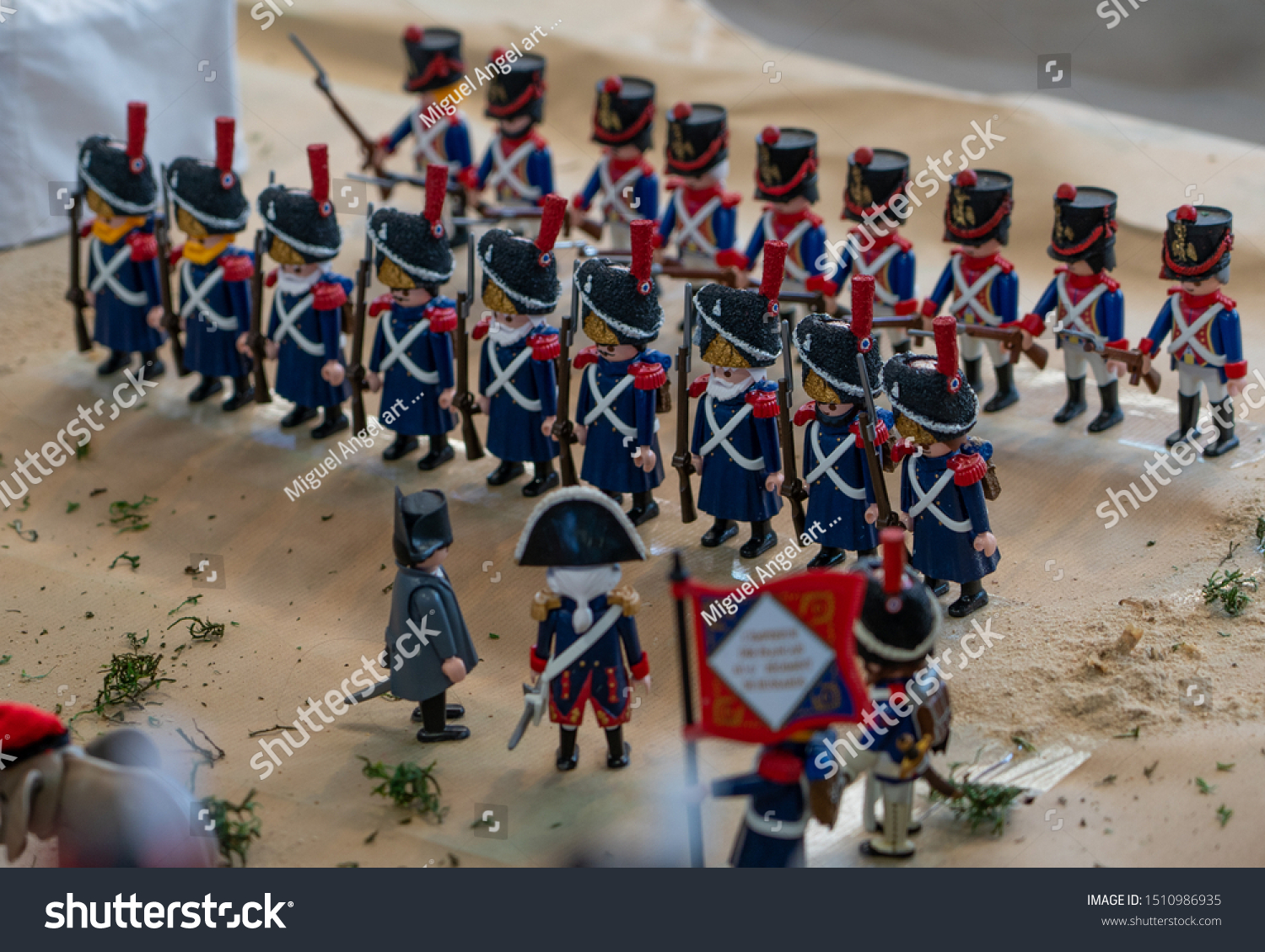 Playmobil Soldados Franceses x5 Lote French Soldiers Empire 