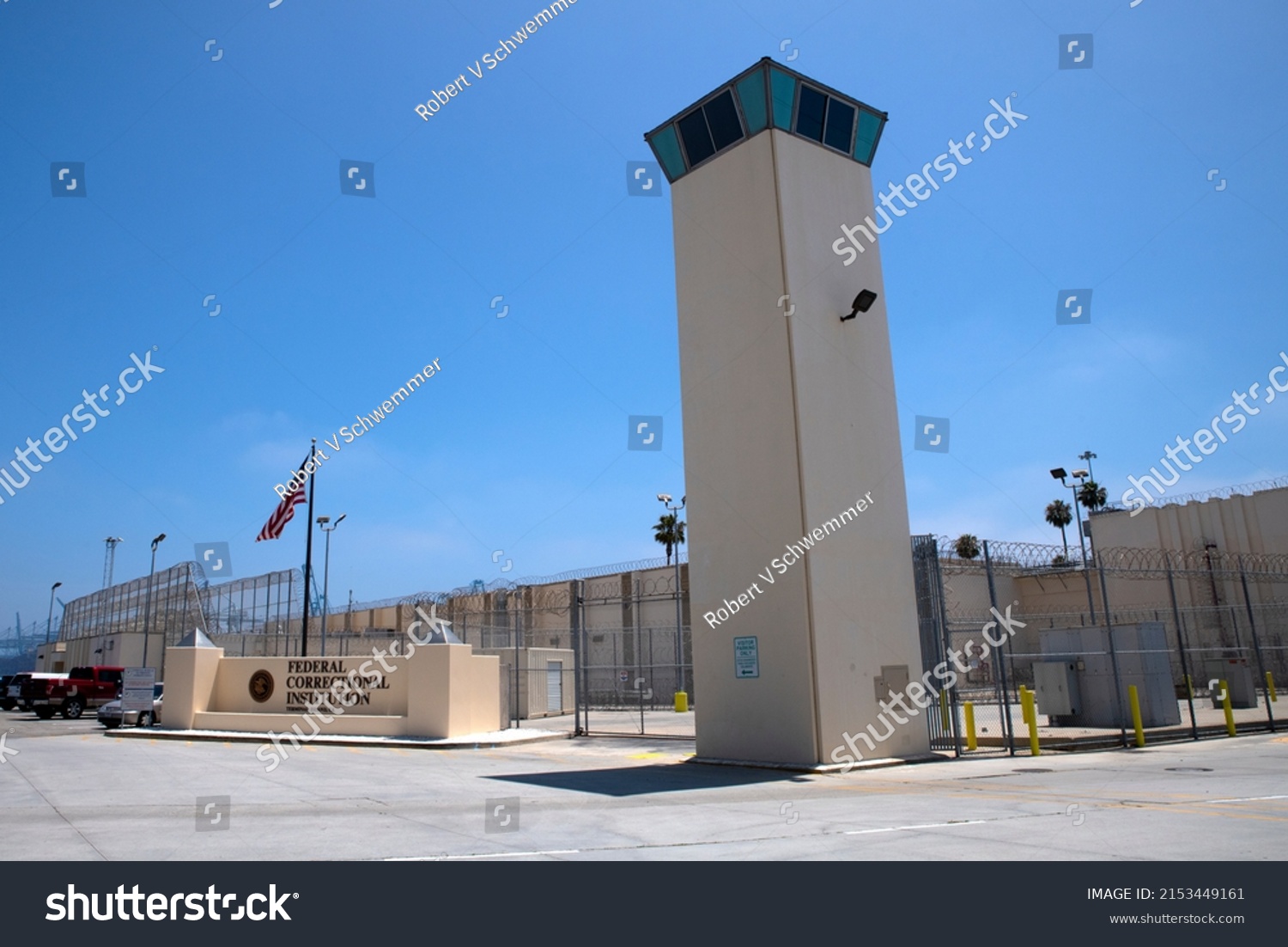 2022 San Pedro California Federal Correctional Stock Photo 2153449161 ...