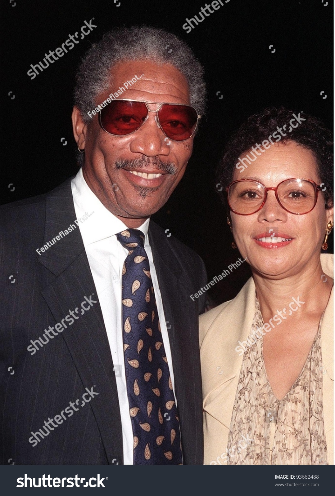30sep97 Actor Morgan Freeman Wife Myrna Stock Photo (Edit Now) 93662488 30sep97 Actor Morgan Freeman Wife Myrna Stock Photo (Edit Now) 93662488