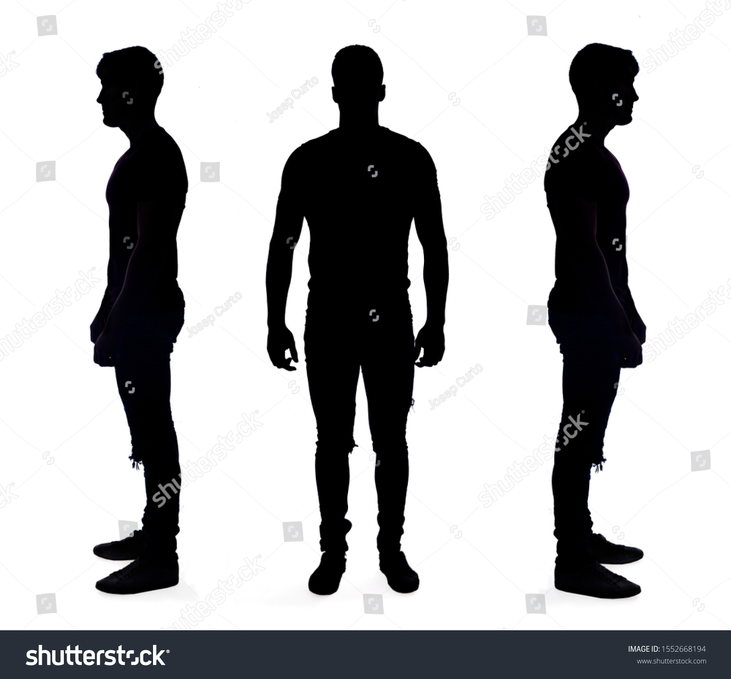 Full Male Body Silhouette Images Stock Photos And Vectors Shutterstock