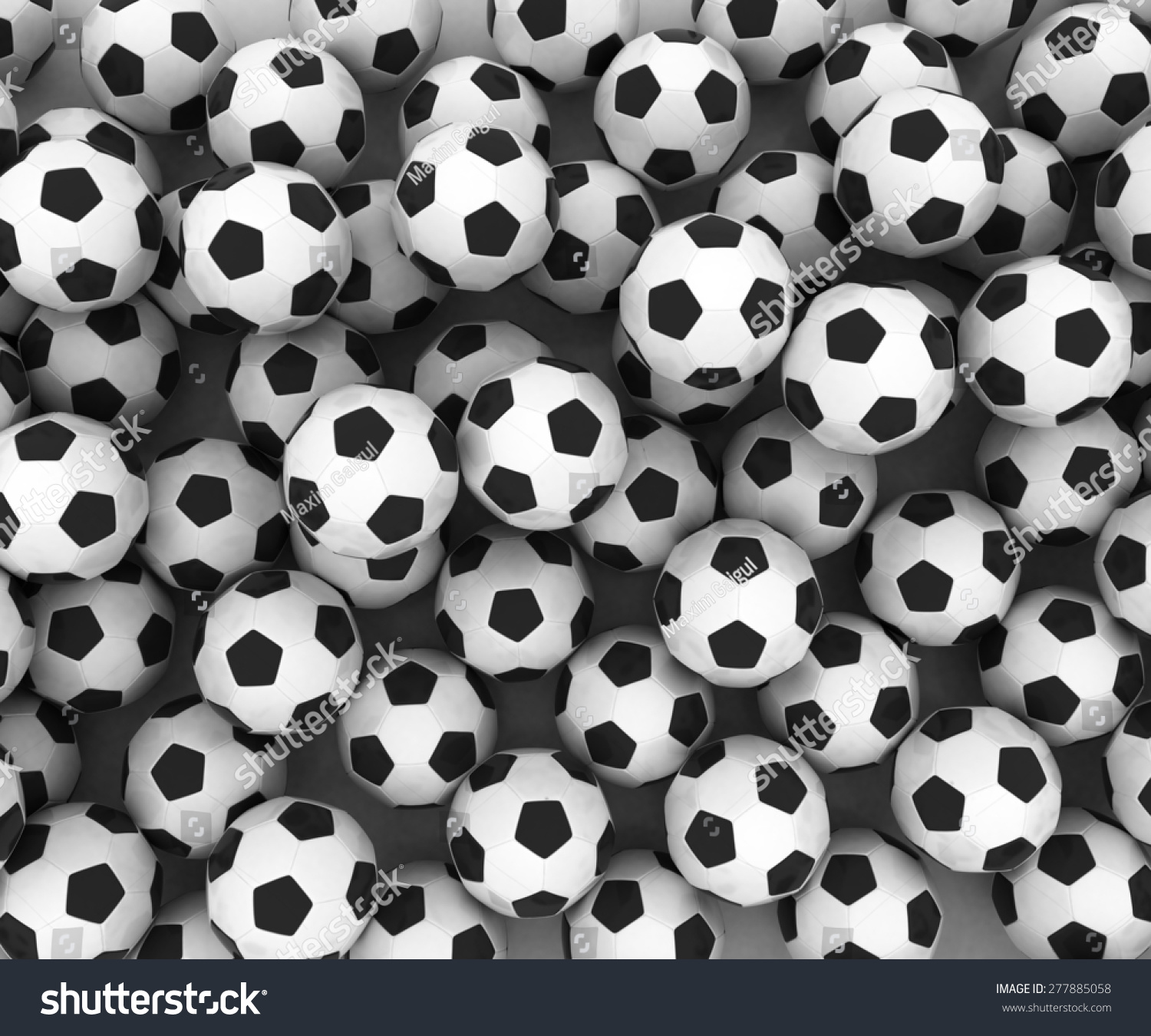 Soccer Ball Soccer Game Balls Texture Stock Illustration 277885058 ...