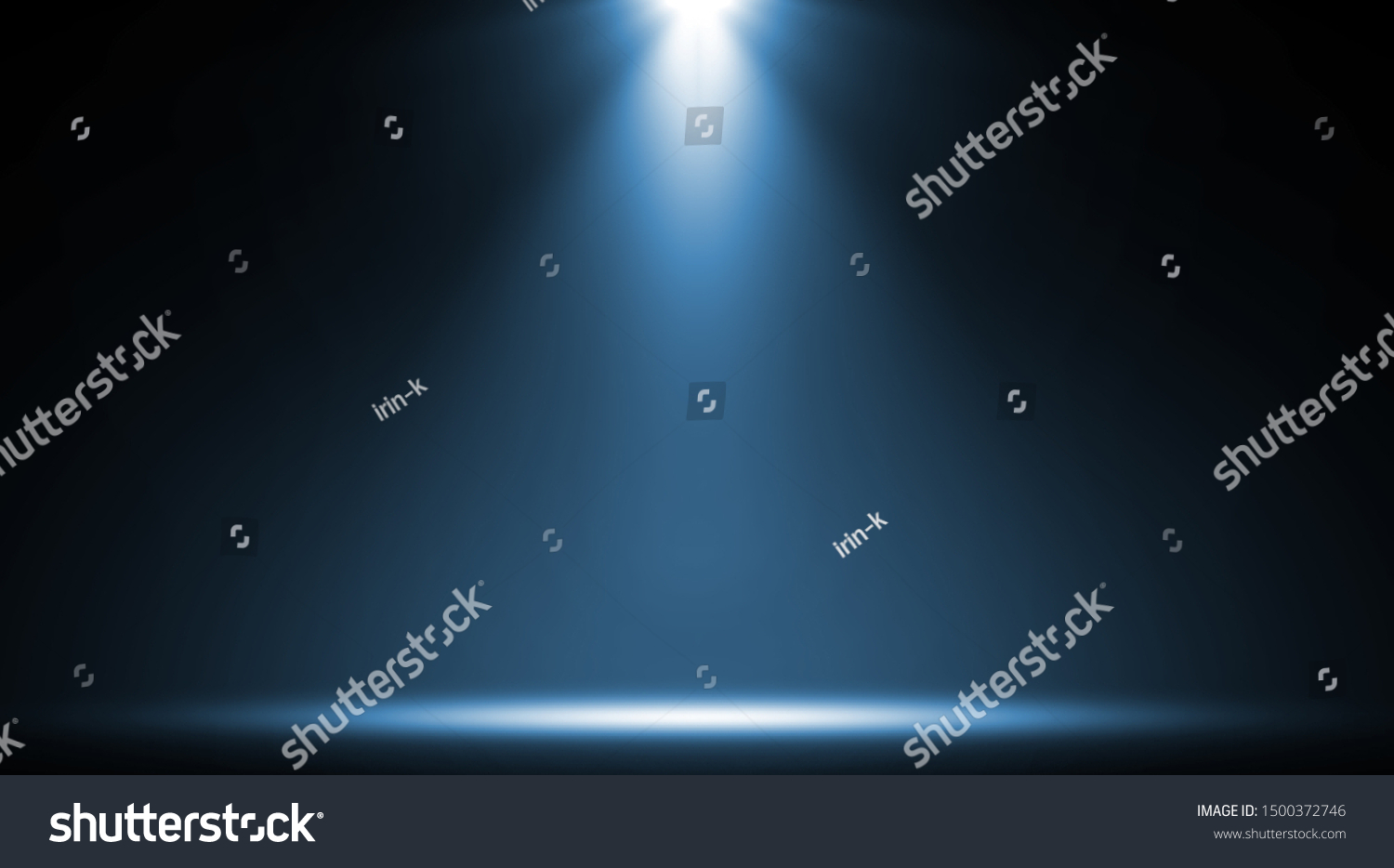 Spotlight Scene Illumination Light Effect Stock Illustration 1500372746