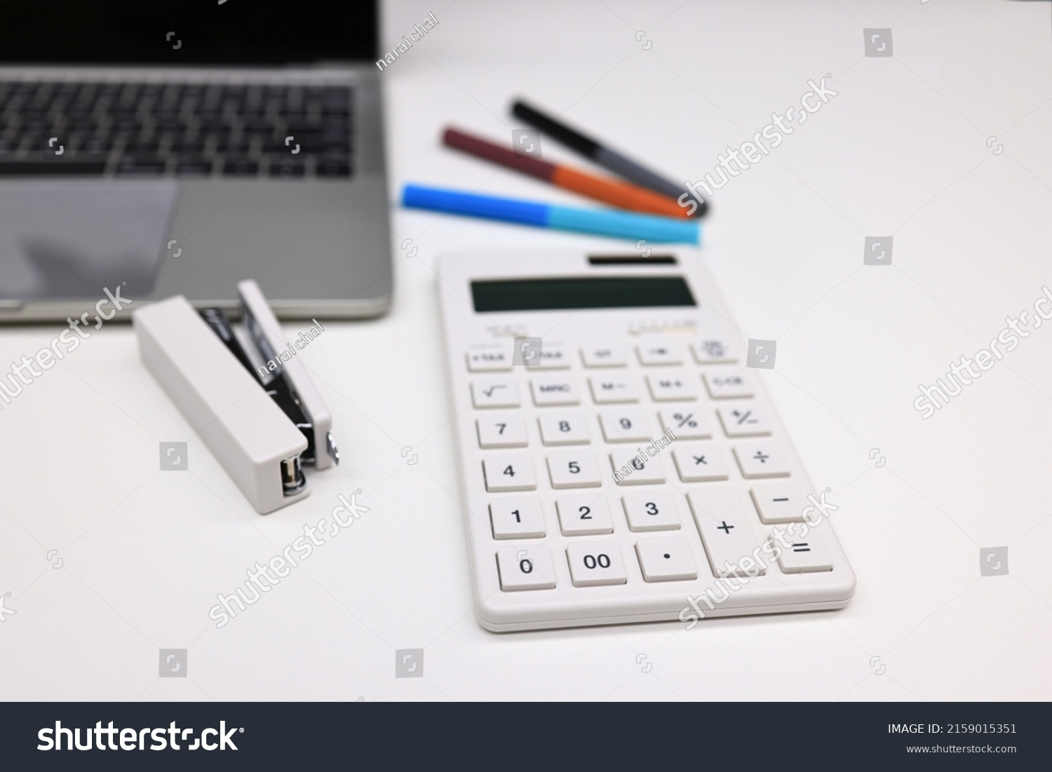 Ss Office Stationary Multi Color Pen Stock Photo 2159015351 | Shutterstock