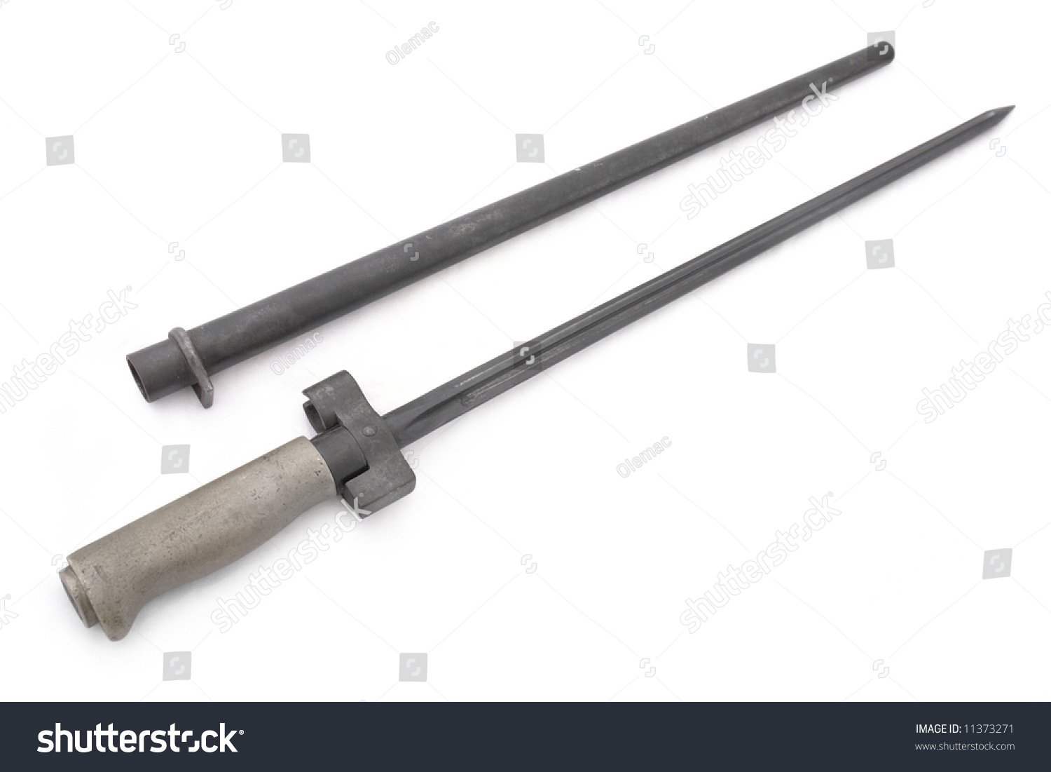 19th Century Foursided French Infantry Bayonet Stock Photo Edit Now 11373271