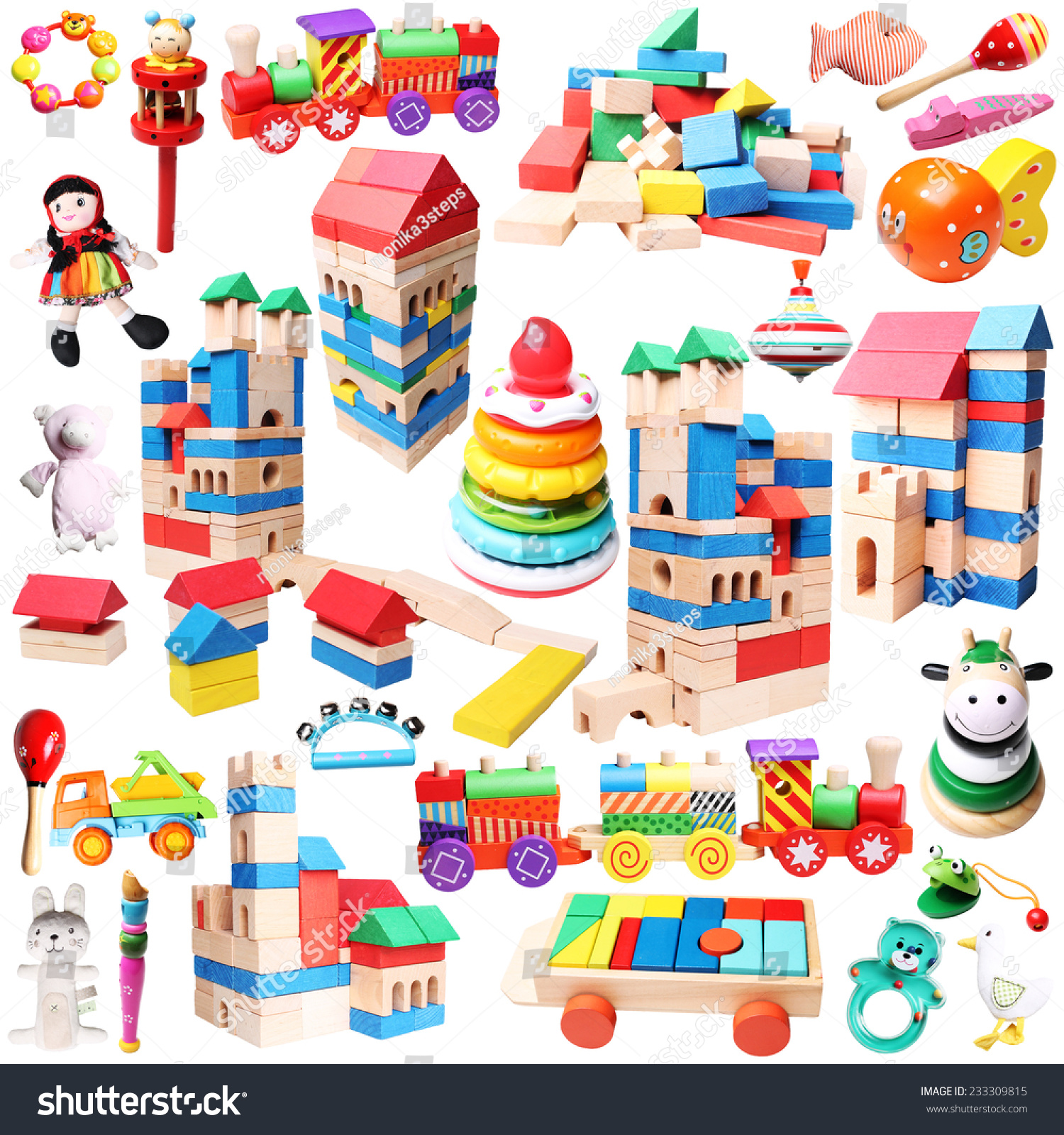 Toys Background Stock Photo 233309815 : Shutterstock