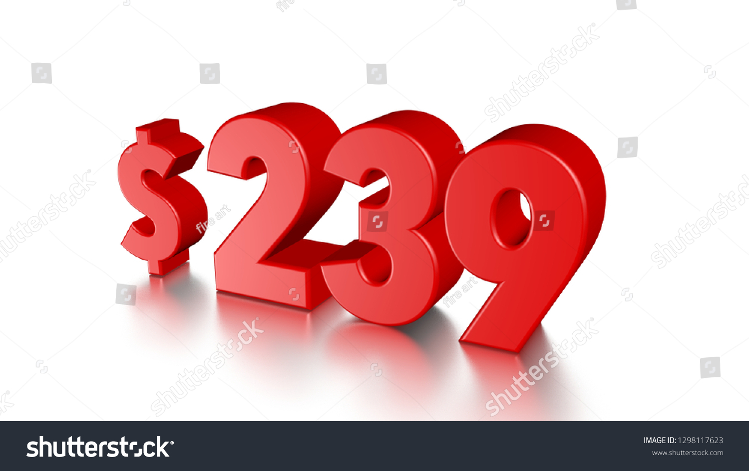 239 Two Hundred Thirty Nine Price Stock Illustration 239 Two Hundred Thirty Nine Price Stock Illustration