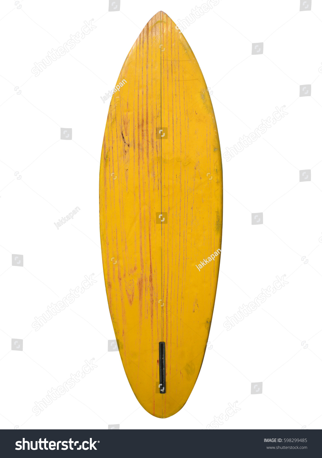 yellow surfboard