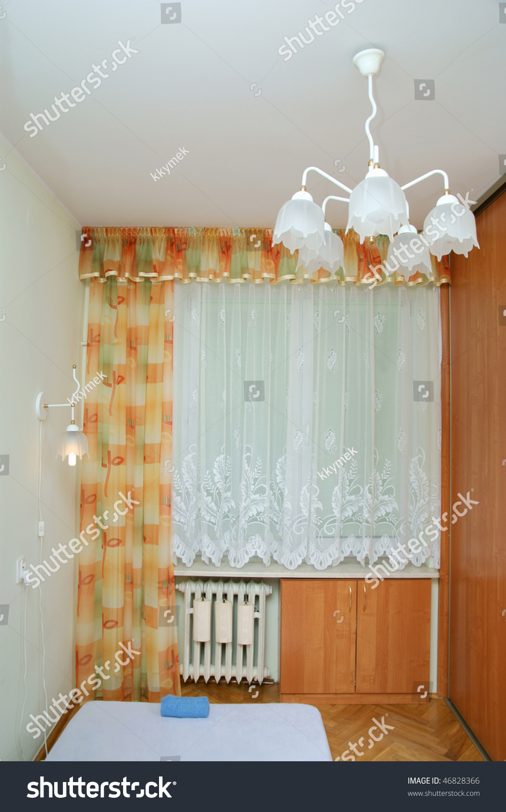 Window In Bedroom, Small Room Stock Photo 46828366 : Shutterstock