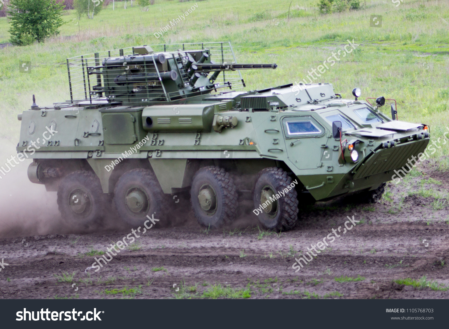 8x8 Wheeled Armoured Personnel Carrier Apc Stock Photo (Edit Now ...