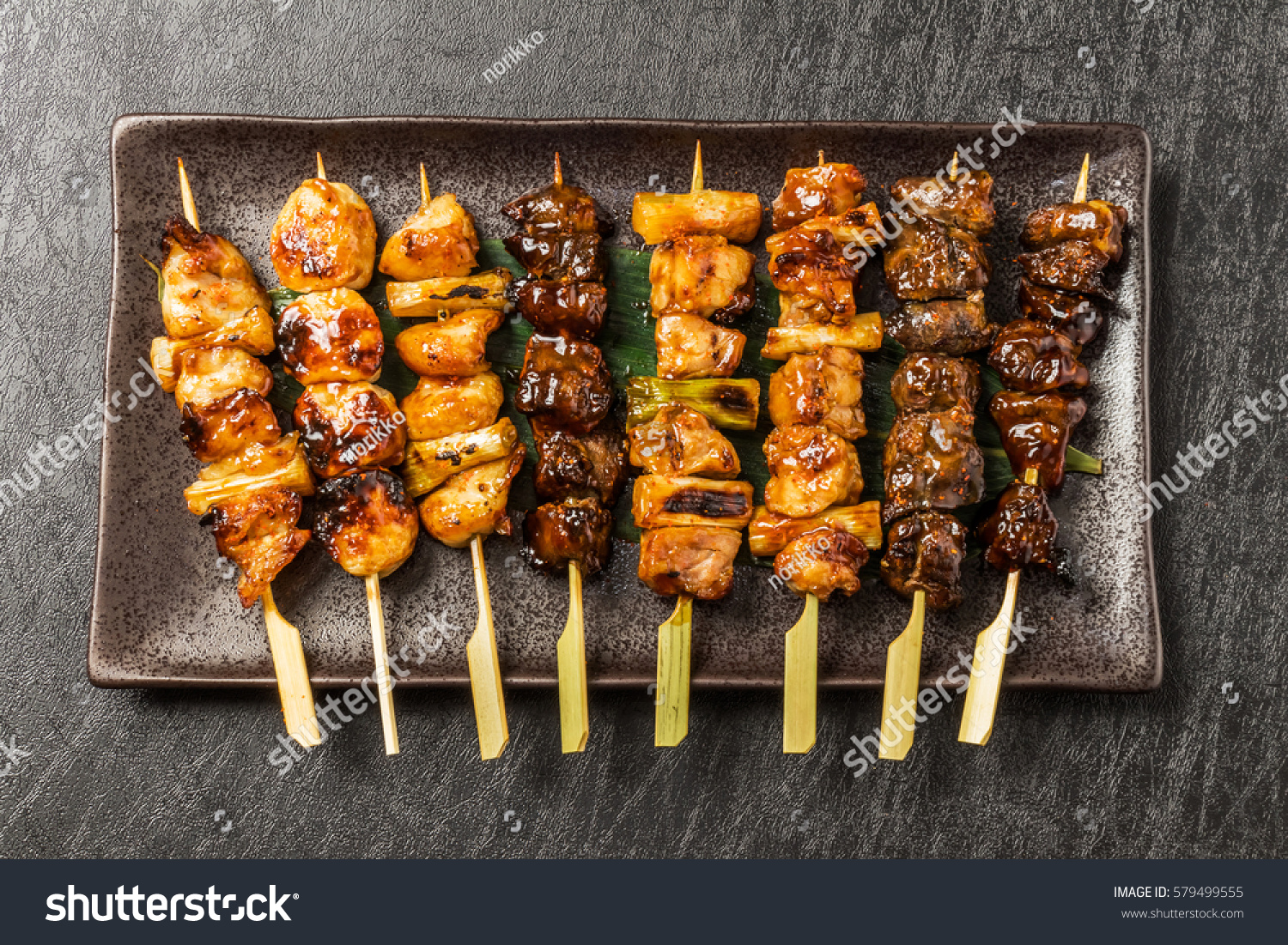 Yakitori Japanese Chicken Barbecue Stock Photo Shutterstock