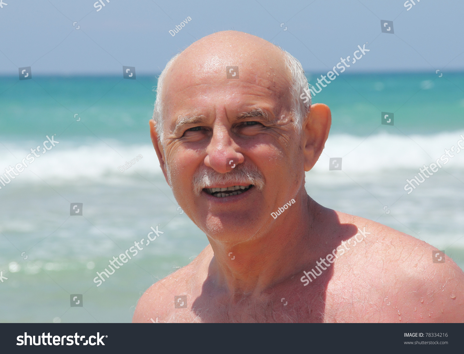 60-Year-Old Man Resting On The Beach Stock Photo 78334216 : Shutterstock