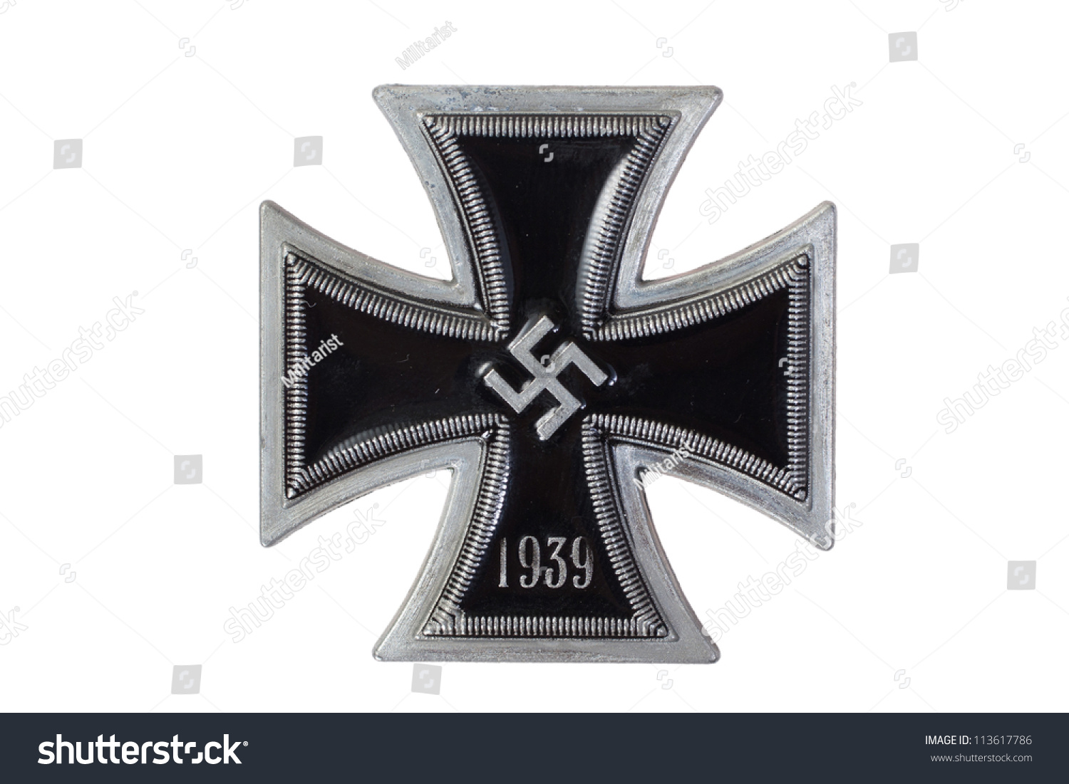 纳粹德国铁十字勋章-物体,复古风格-海洛创意(