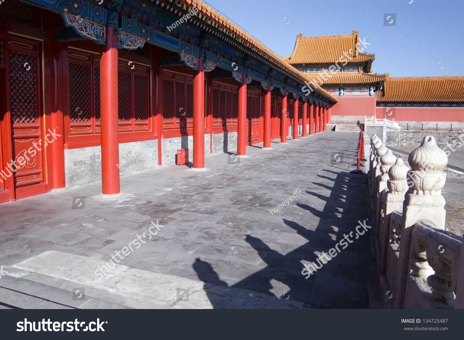 中国古代建筑在北京的紫禁城(gu锣) - 建筑物\/地