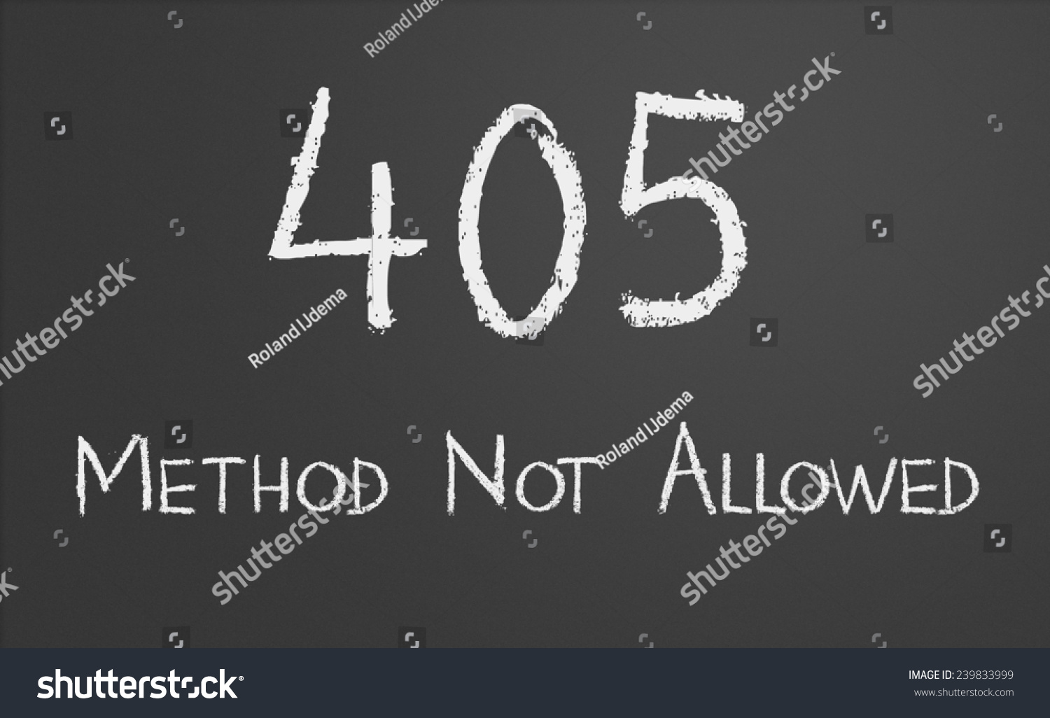 HTTP状态码405方法不允许写在黑板上-科技,符