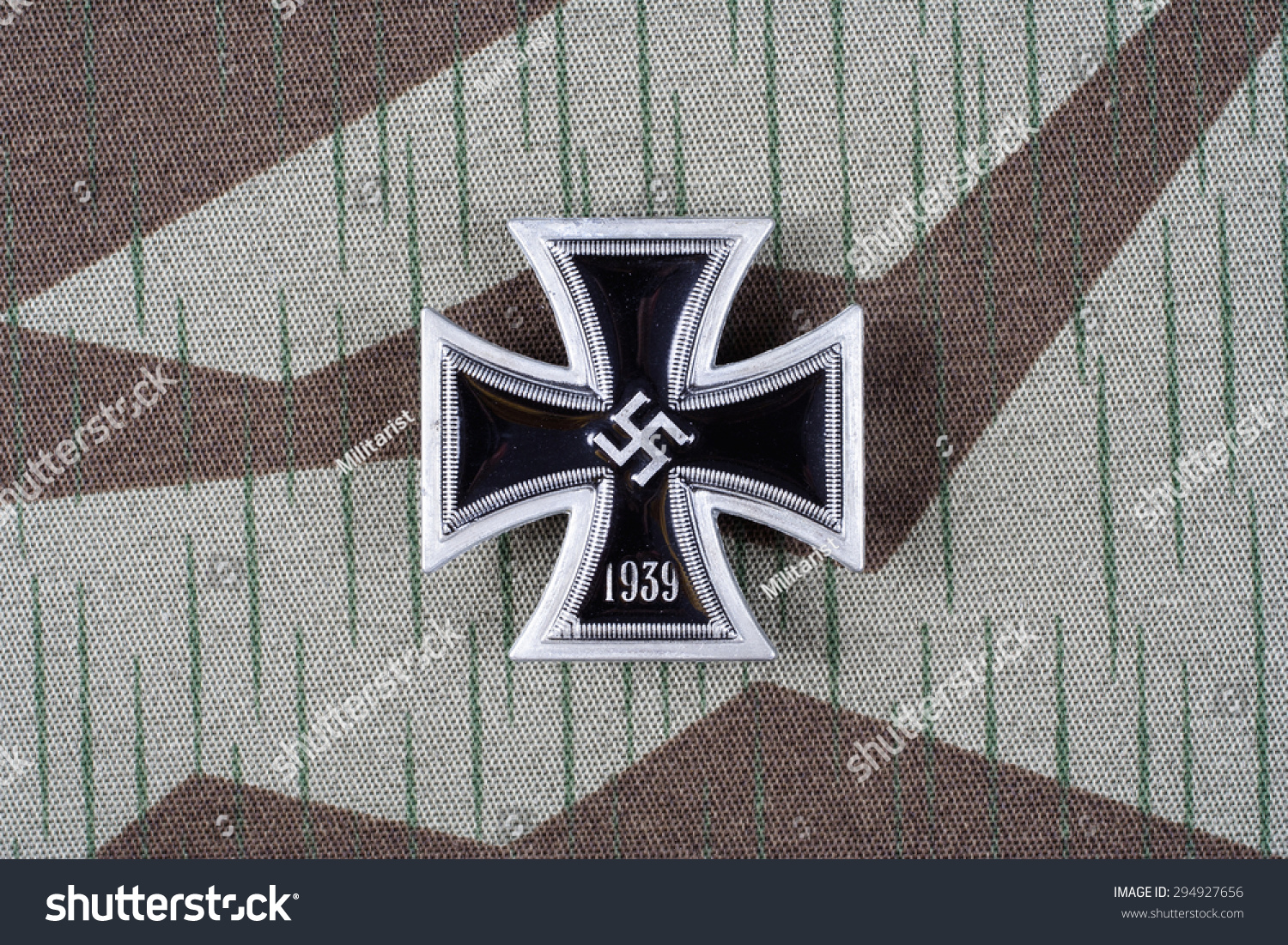 纳粹德国奖铁十字迷彩制服-背景\/素材,符号\/标