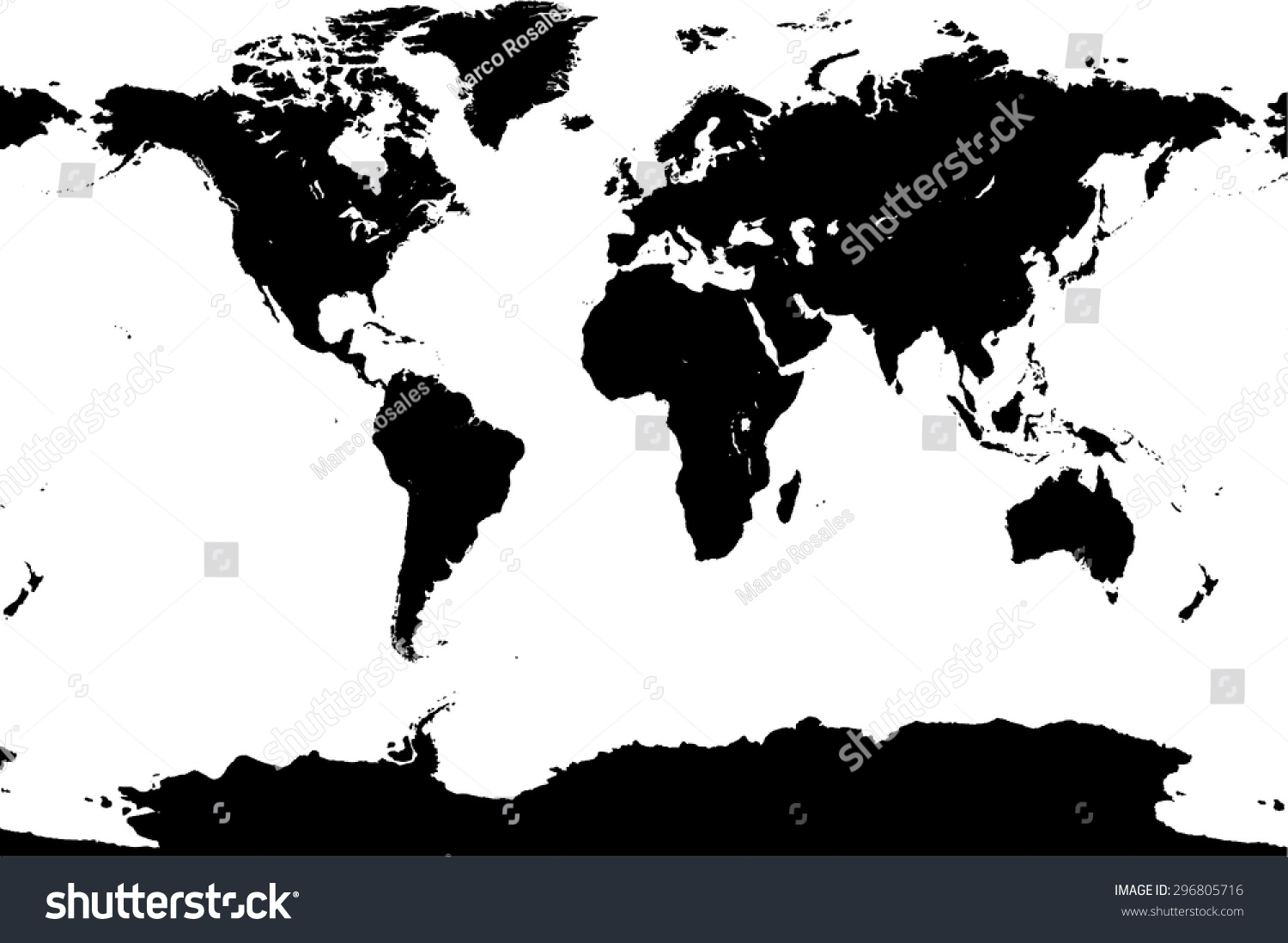 世界地图黑色矢量平面设计地图-背景\/素材,符号