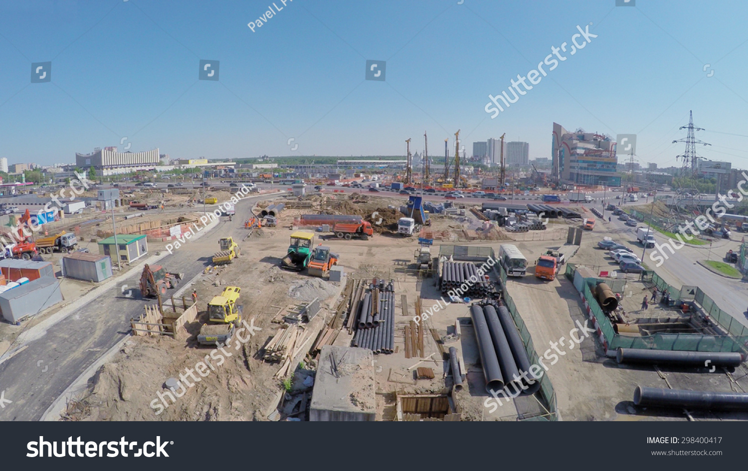 莫斯科- - - 5月25日,2015:MKZD东北隧道施工现