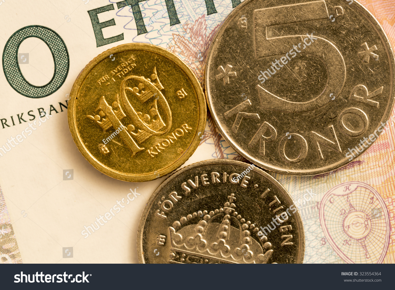 瑞典货币近距离-物体-海洛创意正版图片,视频,